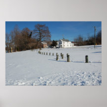 Witte stad poster
