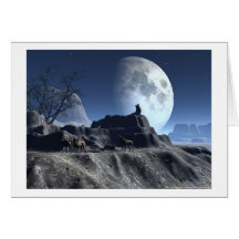 Wolfy Carte De Vœux