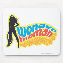Wonder het Silhouet van de Vrouw muismatten