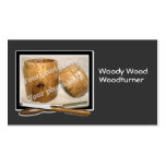 Woodturner usine le modèle fait sur commande de bl modèles de cartes de visite