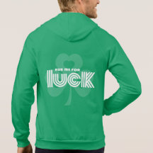Wrijf me voor Geluk. St. Patrick de Vacht Hoodie v