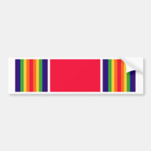 WW2 het Lint van de overwinning Bumperstickers