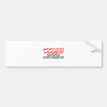 WWRTD… ce qui un thérapeute de rayonnement ferait  Adhésif Pour Voiture