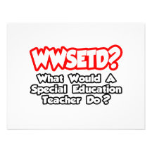 WWSETD… ce qui un Ed spécial. Le professeur font ? Cartons D'invitation