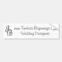 www.Timeless-Beginnings.com épousant des concepteu Autocollant Pour Voiture