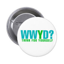WWYD BADGE AVEC ÉPINGLE
