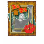 Xs et rouge et or d'OS