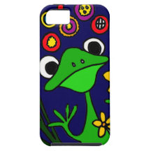 XW- conception de grenouilles d'art populaire Coque iPhone 5 Case-Mate