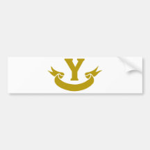 Y-echt-band Bumpersticker