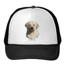 Y ellow Labrador Trucker Petten
