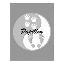 Yang frais Papillon de yin Carte Postale
