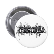 Yeshua UltraDéco Noir Badges Avec Agrafe