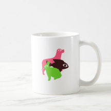 Yeux animaux tasse