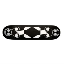 Yeux de cheval plateaux de skateboards