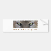 Yeux de groupe de travail de grand chat de CFZ Autocollant Pour Voiture