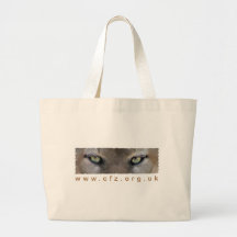 Yeux de groupe de travail de grand chat de CFZ Sacs En Toile