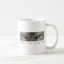 Yeux de groupe de travail de grand chat de CFZ Tasse