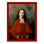 Yeux lumineux par monsieur John Everett Millais Cartes Postales