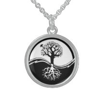 Yin et arbre de Yang Collier
