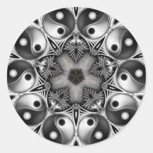 Yin et Yang Autocollant