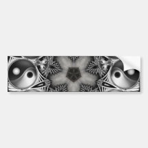 Yin et Yang Autocollant Pour Voiture