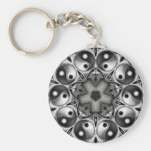 Yin et Yang Porte-clés