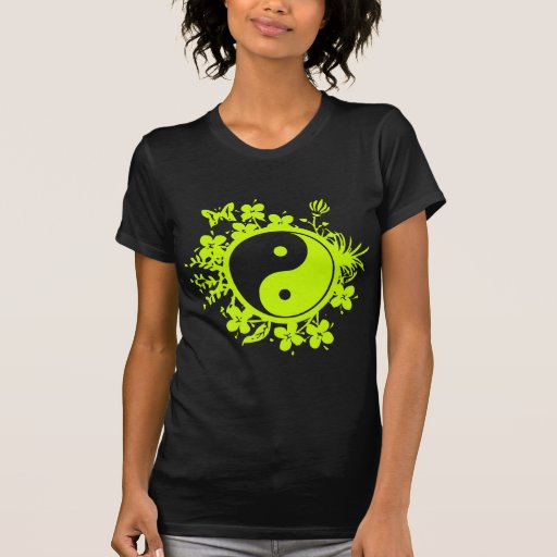 Yin floral Yang T-shirt