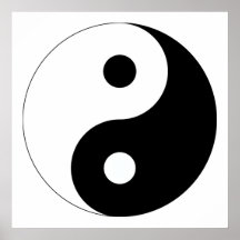 Yin paisible Yang Affiche