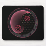 Yin pourpre cosmique Yang tapis de souris