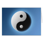 Ying Yang Cartes De Vœux