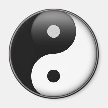 Ying Yang - Yin en het Taoïsme van Yang Koelkast Magneetjes
