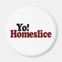 Yo Homeslice Magnets Pour Réfrigérateur