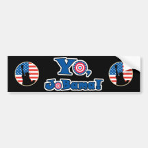 Yo Jobama (Obama), Standbeeld van Vrijheid Patriot Bumperstickers