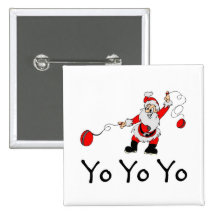 Yo-yo Yo Père Noël Badges