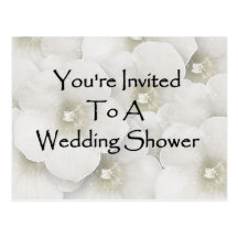 You&apos ; re invité à un wedding shower carte postale