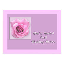 You&apos ; re invité à un wedding shower carte postale