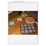 Yummy Enge Voedsel van Halloween Wenskaarten