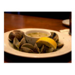 Yummy Kom van Gestoomde Tweekleppige schelpdieren  Wenskaart