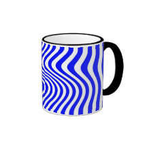 Zébra - Mug - Coloris : Bleu