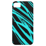 zèbre cyan coque Case-Mate iPhone 5