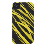 zèbre jaune coque iPhone 4