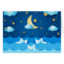 Zee bij Nacht kaarten