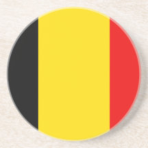 Zee Hefboom de vlag van van België, België Drankjes Onderzetter