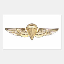 Zee Parachutist Stickers