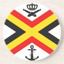 Zee Vlag van België, België Onderzetter Voor Drankjes