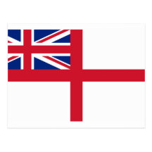 Zee Vlag van het Verenigd Koninkrijk, het Verenigd Wens Kaarten