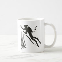 Zeer Grappige Scuba-duiker Koffie Mok