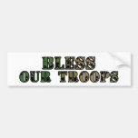 Zegen Onze Sticker Troops_Bumper Bumperstickers