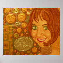 Zelf Portret van Adele Bloch-Beers Posters