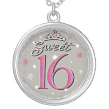 Zilveren Snoepje 16 Ketting Bithday